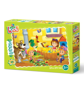 Yappuzz Havuz Keyfi 25 Parça Çoçuk Puzzle