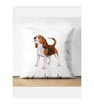 Köpek Model Kırlent Kılıfı - Köpek Yastık Kılıfı