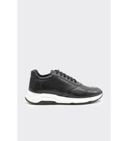 Hakiki Deri Comfort Erkek Sneaker (Siyah)