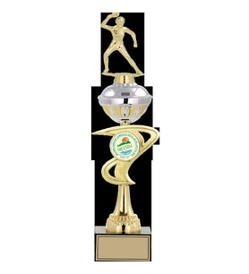ODAK KUPA - Figürlü Kupalar - Masa Tenisi Kadın Figürlü Kupalar FG-065 B - 45 cm
