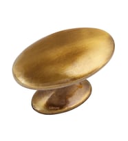 Luxury Arya Düğme Kulp Antik Sarı  (Yeşil-Sarı)