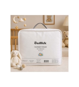 Özdilek Doğal %100 Yün Bebek Yorgan (95x145)