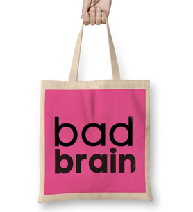 Bad Brain Bad Brain Bad Brain Bez Çanta Uzun Saplı