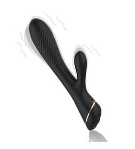 PRIME TOYS Spiry Şarjlı Tırtıklı G Nokta ve Klitoris Uyarıcı 2 in 1 Vibratör