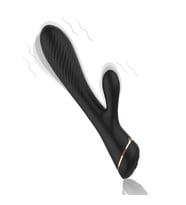 PRIME TOYS Spiry Şarjlı Tırtıklı G Nokta ve Klitoris Uyarıcı 2 in 1 Vibratör