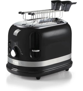 Ariete Moderna Ekmek Kızartma Makinesi Siyah 0149/02 - 815 Watt, Metal Gövde, 2 Dilim Kapasite, Buz