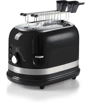 Ariete Moderna Ekmek Kızartma Makinesi Siyah 0149/02 - 815 Watt, Metal Gövde, 2 Dilim Kapasite, Buz