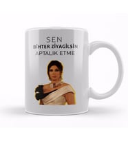 Sen Bihter Ziyagilsin Aptallık Etme Aşk ı Memnu 01 Kupa Bardak Porselen