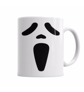 Scream   Çığlık Horror Korku Film Movie Wes Craven Courteney Cox Kupa Bardak Porselen