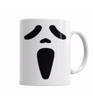 Scream   Çığlık Horror Korku Film Movie Wes Craven Courteney Cox Kupa Bardak Porselen