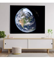 Gezegen Atmosfer Dekoratif Kanvas Tablo