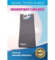 Sağdıç Saraciye Mikrofiber Overloklu Genel Çok Amaçlı Cam Bezi cambezsgdc001