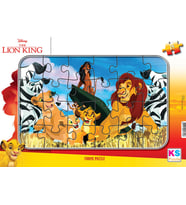 Ks frame puzzle Lion King aslan kral 24prç LK-704
