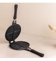 20 cm Granit Döküm Waffle Tava - Bakalit Saplı