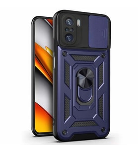 Microsonic Xiaomi Redmi K40 Pro Kılıf Impact Resistant Lacivert