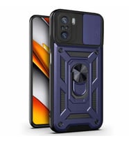 Microsonic Xiaomi Redmi K40 Pro Kılıf Impact Resistant Lacivert