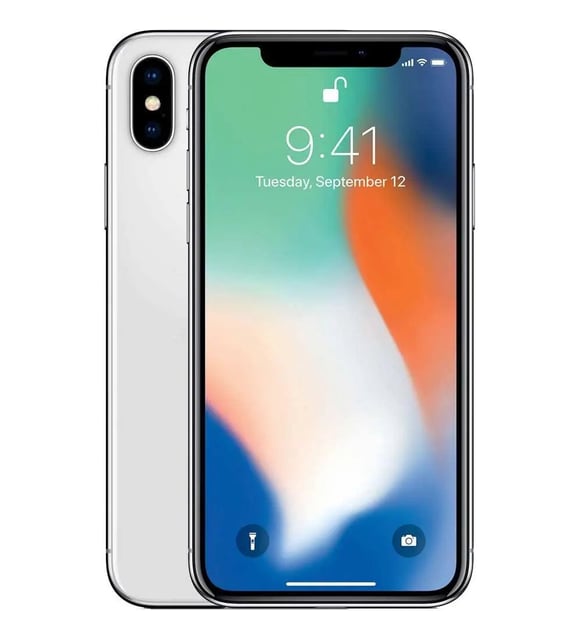 Yenilenmiş Apple iPhone X SILVER 64GB B Grade 12 Ay Garantili