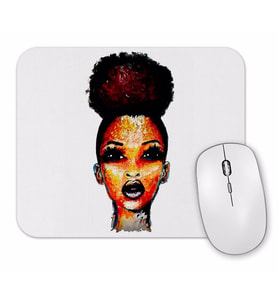 Rosto Pintura Mouse Pad