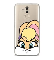 Huawei Mate 20 Lite Uyumlu Lola Bunny Desenli Şeffaf Telefon Kılıfı