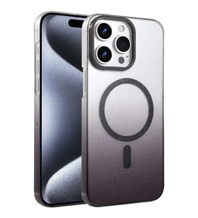 iPhone 14 Pro Max Glossy Magsafe Kapak - Siyah