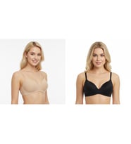 Kadın Balensiz Kuplu Soft Bra 2'li Paket Sütyen BB2323