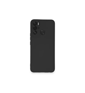 Tecno Pova Neo Kılıf Nano İçi Kadife Silikon - Siyah