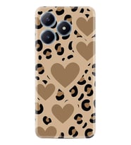 C61 Kılıf Boutique Baskılı Resimli Leopar Kalp Pcode -068