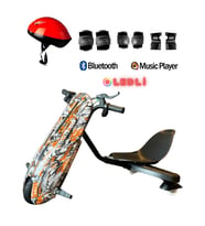 Citymate Drift Car Elektrikli Kaykay Bluetooth Dirift Kar Hoverboard Scooter + Koruma Ekipmanı D25