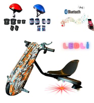 Citymate Drift Car Elektrikli Kaykay Bluetooth Dirift Kar Hoverboard Scooter + Koruma Ekipmanı D25
