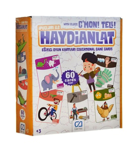 Games Haydi Anlat Eğitici Oyun Kartları 60 Kart 5080