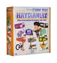 Games Haydi Anlat Eğitici Oyun Kartları 60 Kart 5080