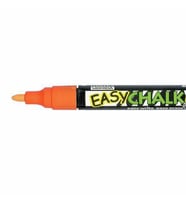 Marvy Easy Chalk Marker Sıvı Tebeşir Kalemi FOSFORLU TURUNCU 