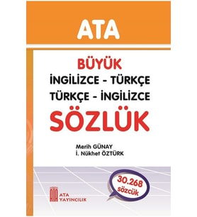 Büyük İngilizce - Türkçe, Türkçe - İngilizce (Sert Kapak)