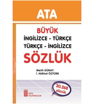 Büyük İngilizce - Türkçe, Türkçe - İngilizce (Sert Kapak)