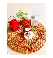 Yılbaşı Kardan Adamlı Mumluk(Tealight)
