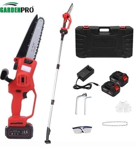 Garden Pro VST9C208 Lityum Akülü Uzatma Aparatlı Budama Testeresi AGROVST9C208