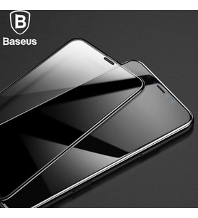 Baseus İPhone 11 Pro 3D Full Kaplama Kırılmaz Cam Koruyucu Tempered Glass Screen - SSSSSS5450-1
