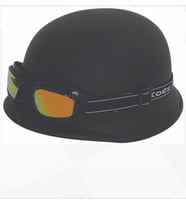 MOTOÇARŞIM NAZİ KASK MTS-803 MAT SİYAH (XL BEDEN)