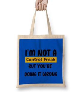 Sarcasm Funny Comment Quotes Gift - Sarcastic Women And Men Humorous Saying Bez Çanta Uzun Saplı