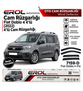 FİAT DOBLO 4 (2022>) 4'LÜ MUGEN CAM RÜZGARLIĞI
