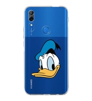 Huawei P Smart z  Kamera korumalı Kapak Donald Duck Tasarımlı  Şeffaf Kılıf