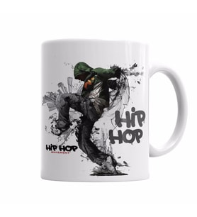 Hip Hop Kupa Bardak Porselen
