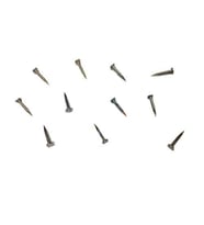 Klips, Menteşe, Ayağı Çivisi 9mm Çelik - Siyah 100gr