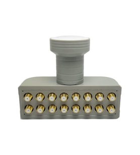 Rose RLE-1600 Hexademical 16çıkışlı Lnb 0.1db Full Hd 4K (Krem)