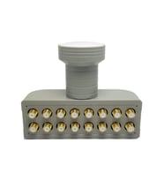 Rose RLE-1600 Hexademical 16çıkışlı Lnb 0.1db Full Hd 4K (Krem)