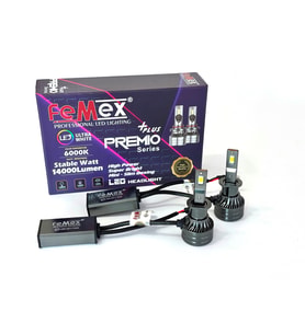 Renault MEGANE 2 Araçlar için Led Xenon Uzun Far Aydınlatma Ampulu FEMEX Premio Plus H1