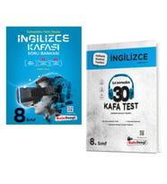 KAFA DENGİ YAYINLARI 8. Sınıf İngilizce Kafası Soru Bankası + İngilizce Kafa Test