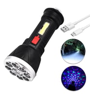 Ayt Powermaster CL-W09 Ledli Mini Disko Toplu Şarjlı El Feneri Işıldak Aydınlatma