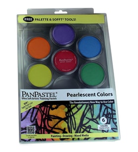 PanPastel 6 Renk Kit - Simli Metalik 