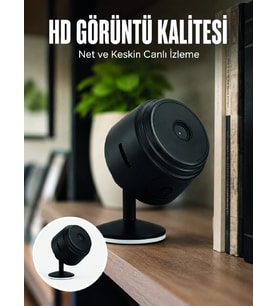 A9 Mini Wi-fi Güvenlik Kamerası Hd Gece Görüşlü Hareket Algılamalı Kablosuz Ip Kamera